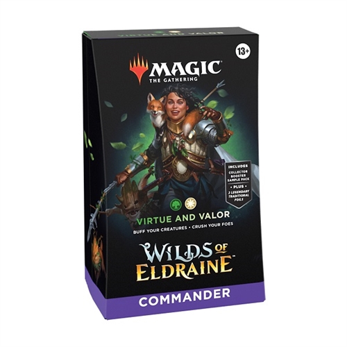 Wilds of Eldraine - Commander Deck - Virtue and Valor - Magic the Gathering